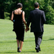 President Barack Obama and first lady Michelle Obama walk toward Marine One on the South Lawn of the White House on May 30, 2009, in Washington, D.C.
Pool/Getty Images